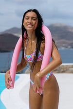 Bali Top (Citrus Floral)